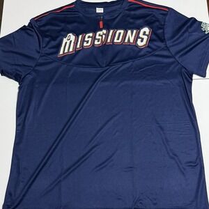 San Antonio Missions Mens Baseball Warm Jersey Size XL  - New